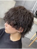 原宿メンズパーマツイストスパイラルパーマ波巻きパーマツイスパ