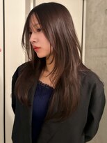 ネスト(NEST) レイヤーカット/髪質改善ストレート/透明感カラー