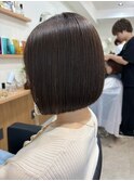 艶感ナチュラルストレートボブ
