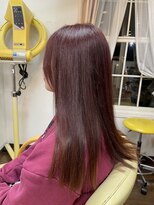 ヴィアーレ(VIALE)&nbsp;ブリーチなしでもできるピンクカラー
