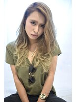 リタ(Lita)&nbsp;Licca ビーチウェーブ ソンブレカラー ホワイティアッシュ