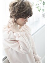 ミエル ヘア 新宿(miel hair) 【mielhair新宿】タンバルモリ×ショートボブ