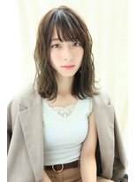 ネオリーブクレア 綱島店(Neolive Krea) 人気No1☆お手入れ簡単ミディアム☆ロブ 外ハネ イルミナ