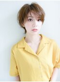 大人かわいいマニッシュショート