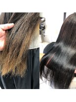 コレット ヘアー 大通(Colette hair)&nbsp;ミスターオーダーメイドストレートbefore &after