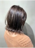 【札幌円山 切りっぱなしボブ/アディクシーカラー】