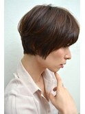 大人カッコいい小顔ショートスタイル♪