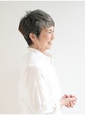 【えがお美容室】50代60代に人気◎骨格似合わせショートスタイル