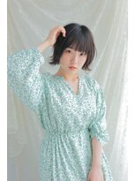 ヘアーアンドカラー プラーチェ(hair&color Plaatje) 凛としたソトハネ☆束感ショート【プラーチェ相模大野】