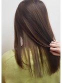 ベージュインナーカラー×美髪