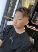 スキンフェード初心者向け!アップバングツーブロフェード!