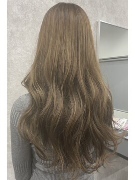 ネイビー(Navy) アッシュベージュ