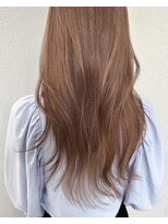 シレナバイアルティナ 辻堂店(sirena by artina)&nbsp;ことりベージュレイヤーロング_ベージュピンク_シルキーベージュ