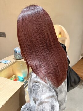 ヒビヲ(HIBIO) ダブルカラーインナーカラーハイトーンミルクティーベージュ韓国