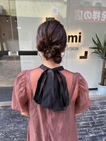 スミ(sumi)&nbsp;結婚式ヘアセット/個性派おだんご