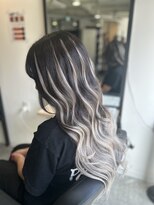 ラフ 難波店(LAFF)&nbsp;#黒髪#ボブルフ#ネビージュ#小顔#ワンレン