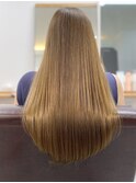 くびレイヤーグレーベージュニュアンスカラー白髪染め白髪ぼかし