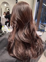 シティ(CITY)&nbsp;韓国ヘア　ピンクブラウン　レイヤーカット