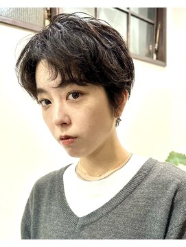 ナループロアオハナ(Nalu pu loa ohana) ショートパーマ/前髪パーマ/パーマ/ハンサムショート