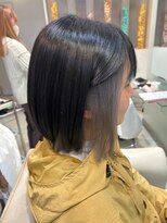 カイム ヘアー(Keim hair) アッシュグレーインナーカラー/春カラー/抜け感イヤリングカラー