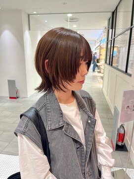 ビーハイブアヴェダ PARCO2店(BEHIVE AVEDA) 【yuuna】ボブウルフ