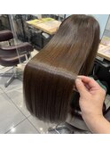 髪質改善ストレート