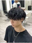 【菊地瞬平】ツイストスパイラルパーマ(横浜/メンズパーマ)