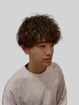 銀座マツナガ 浅草店&nbsp;ツーブロマッシュツイストスパイラルパーマワックスセット