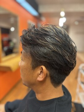 テラス(terrace) ハイライト(白髪ぼかし)