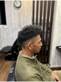 ツーブロショート