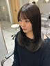 【オージュア超ダメージケア】カット+透明感カラー髪質改善オージュア5StepTF