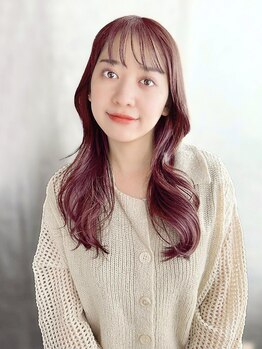 マーブルズ 横浜店(marbles)の写真/ふんわり女子感倍増の“やわふわパーマ”で柔らかな印象に♪毎日のセットもラクになる☆【横浜駅2分】