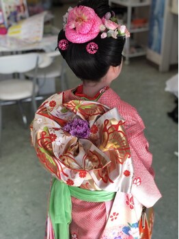 パートナの写真/【浴衣・七五三・結婚式・卒業式】大切なイベントはプロにお任せ！特別な日を華やかに彩ります＊