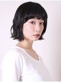 似合わせかと暗めカラーフェイスフレーミングショートボブ0904