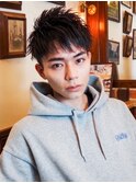 ツーブロショート