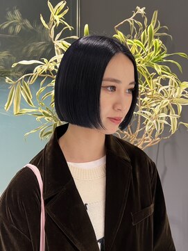 ザザ 高田馬場(ZA/ZA) 透けるラインボブ