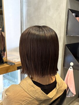 エリマ 調布(elima) 調布レディース外はねボブコスメストレート30代