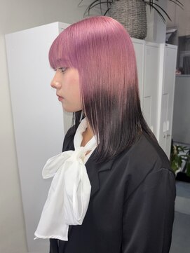 ベル(BEL) 【デザインカラー】ルーツカラー×ペールピンク