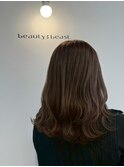 透明感カラー、カット