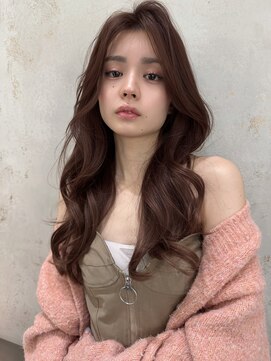 ロンドアベニール 北千住(Lond avenir) ミディアムレイヤーカット/レイヤー/顔周り/韓国/髪質改善北千住