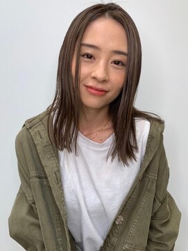 ソヨン 船橋店(SOYON) ラフな抜け感☆センターパートセミ