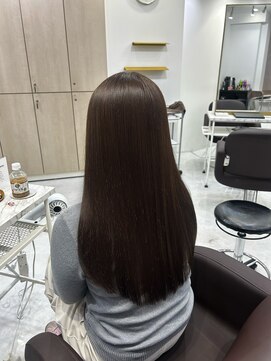 アイズ 横浜(IS) 【RIKA指名】チョコレートブラウン/髪質改善トリートメント