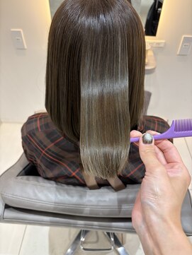 髪質改善ヘアカラー