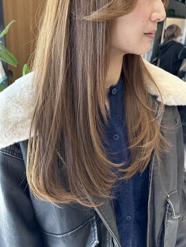 ワンカールで可愛いレイヤースタイル◎