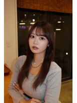 コウボウ(COUBOU) シースルー×大人カラー×レイヤーカット