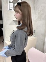 ペレ アネックス 大阪梅田茶屋町店(PELE ANNEX) 着物ヘア/大人ガーリー/ダークアッシュ/似合わせカット/梅田