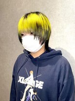 ノブレス(NOBLESSE)&nbsp;デザインカラー×ショートウルフ
