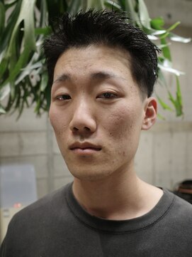 ウェウェ(wewe) メンズアクティブショート/テーパーフェード/スパイキーショート