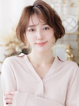 カバーヘア ブリス 大宮西口(COVER HAIR bliss) イヤリングカラーブリーチなしシャギーウルフa大宮20代30代40代