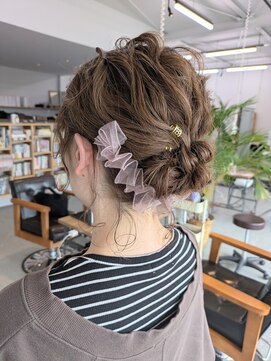 リラ ヘア サロン(rela hair salon) ふわふわシニヨン